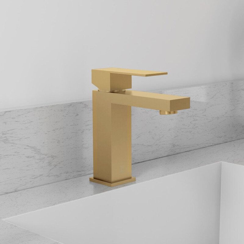 Palisades Modern Single Handle Bath Faucet In Champagne Bronze RBCN2BFCB