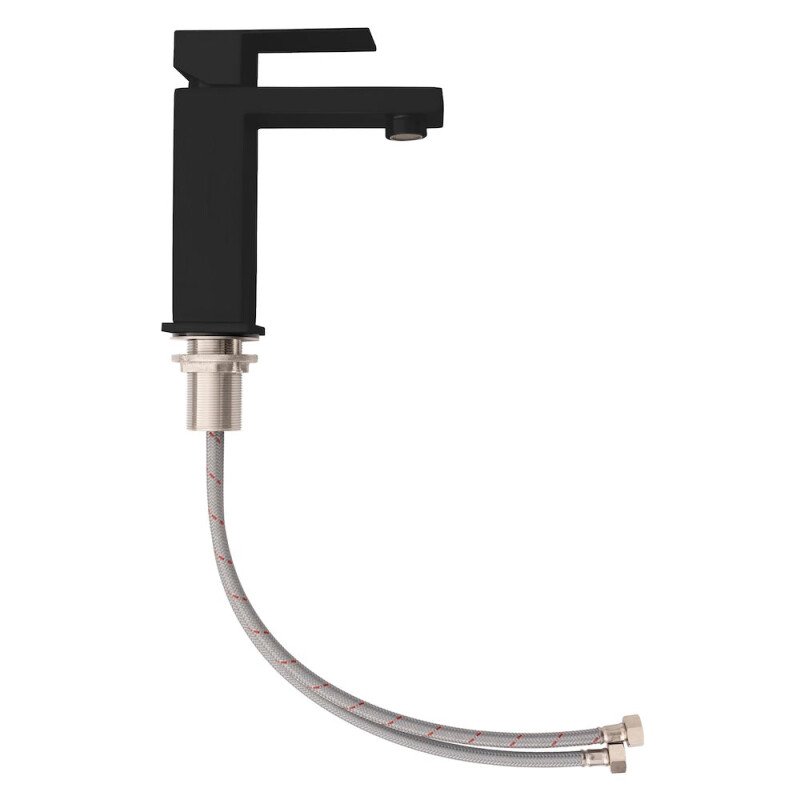 Palisades Modern Single Handle Bath Faucet In Matte Black RBCN2BFMB