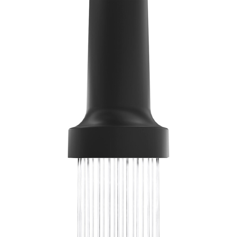 Palisades Pull Down Spring Spray Wand Kitchen Faucet In Matte Black RBCN2KFMB