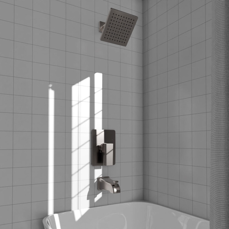 Palisades Modern Shower System RBCN2SHSBN