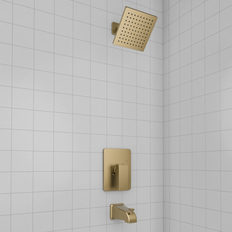 Palisades Modern Shower System RBCN2SHSCB