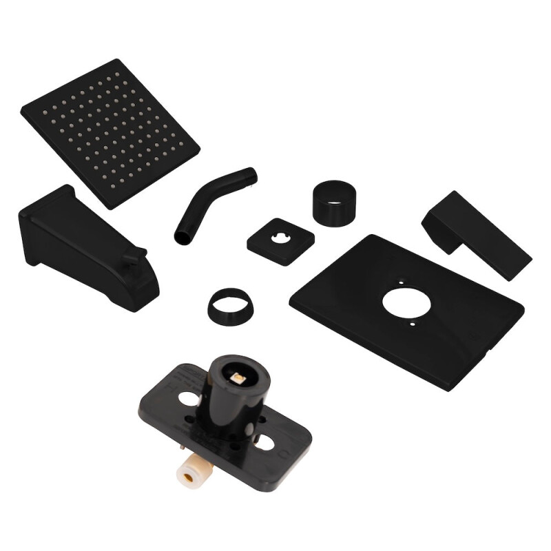 Palisades Modern Shower System RBCN2SHSMB