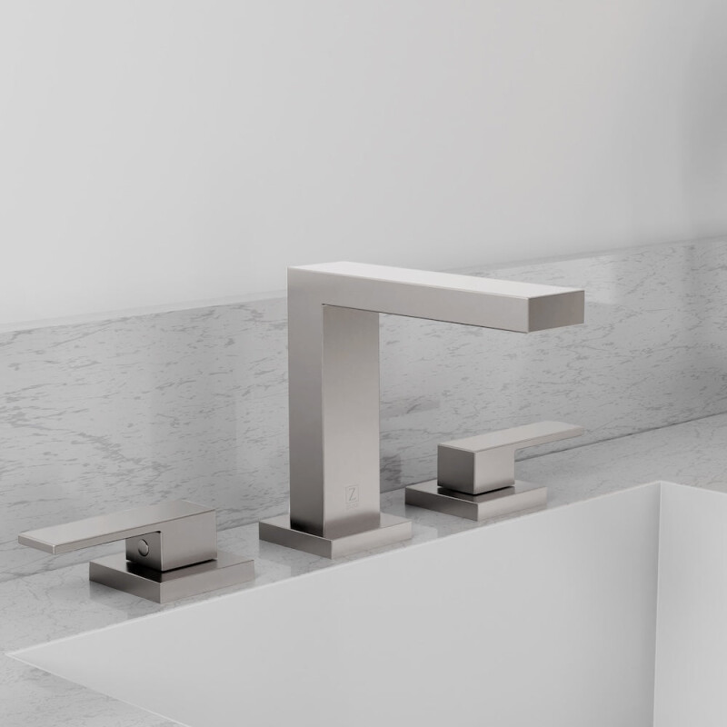 Palisades Modern Widespread Bath Faucet In Brushed Nickel RBCN3BFBN