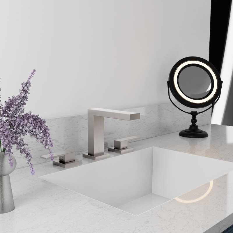 Palisades Modern Widespread Bath Faucet In Brushed Nickel RBCN3BFBN