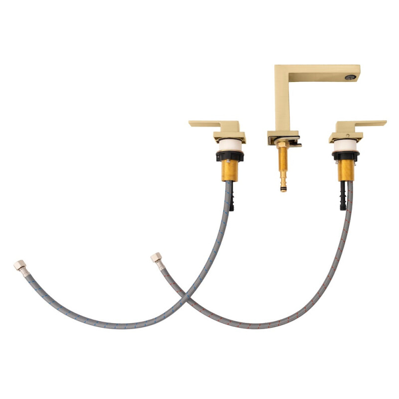 Palisades Modern Widespread Bath Faucet In Champagne Bronze RBCN3BFCB