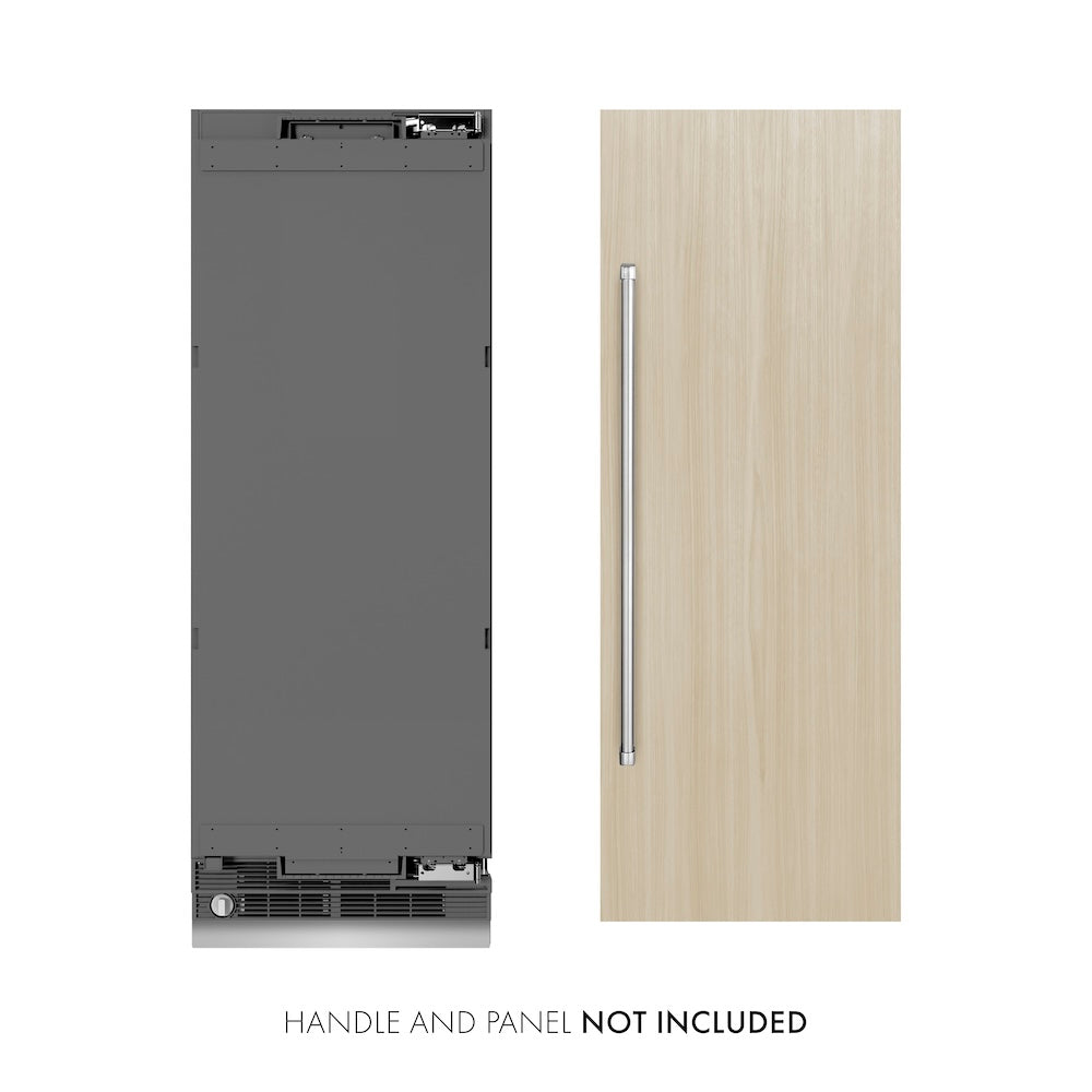 30 In. 16.7 Cu. Ft. Panel Ready Column Refrigerator With Graphite Gray Interior RBCRV30
