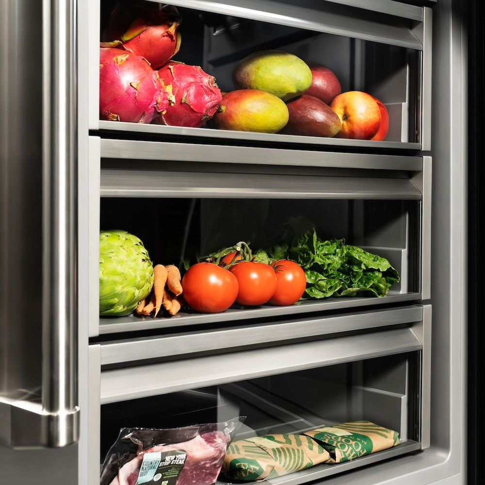 Autograph Edition 30 In. 16.7 Cu. Ft. Panel Ready Column Refrigerator With Graphite Gray Interior And Champagne Bronze Accents RBCRVZ30CB