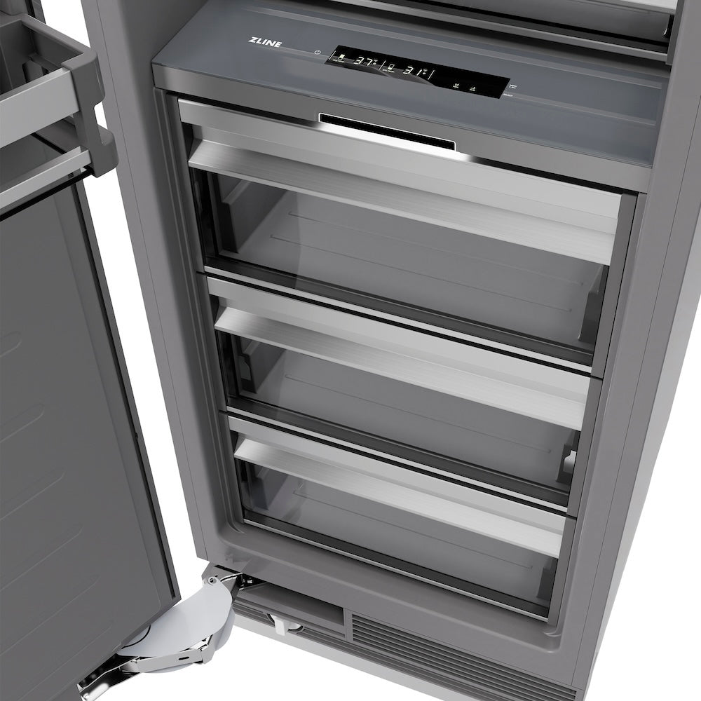 Autograph Edition 30 In. 16.7 Cu. Ft. Panel Ready Column Refrigerator With Graphite Gray Interior And Champagne Bronze Accents RBCRVZ30CB