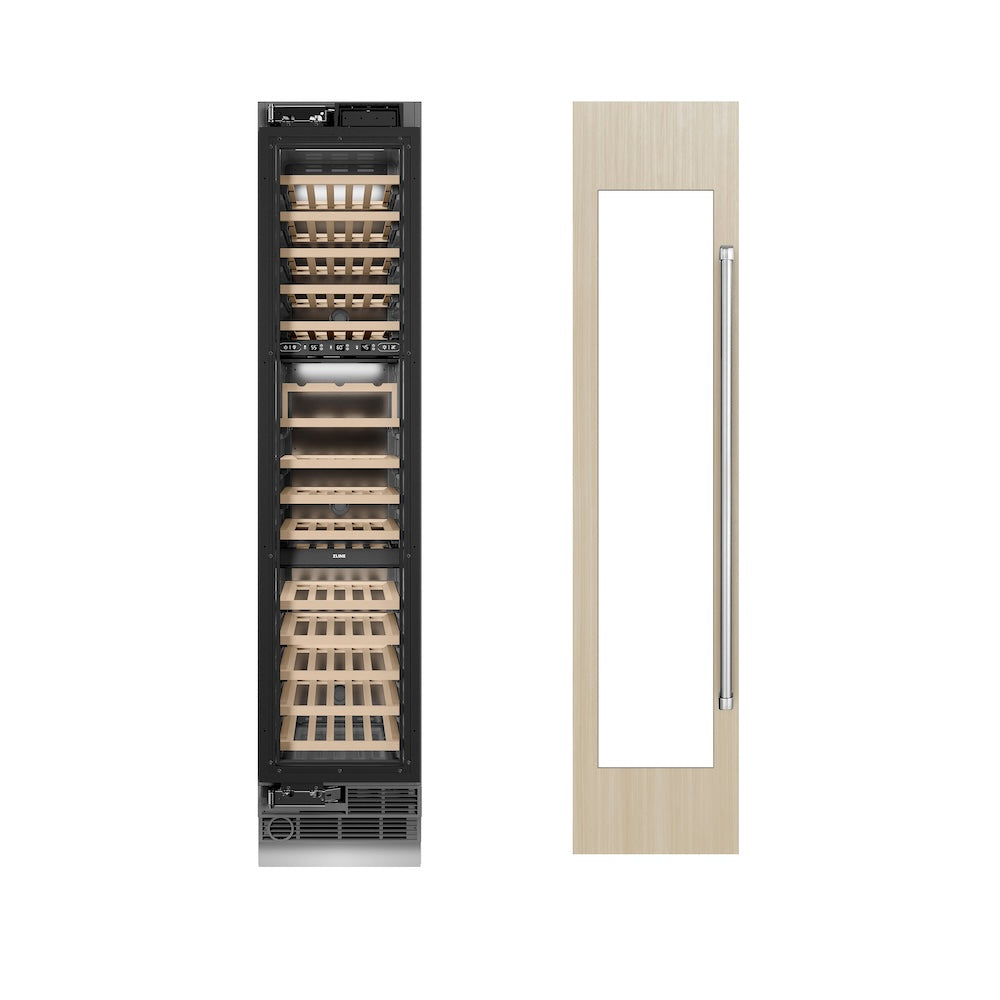 18 In. 9.0 Cu. Ft. Triple Zone 68 Bottle Panel Ready Left Hinge Column Wine Cooler RBCWVL18