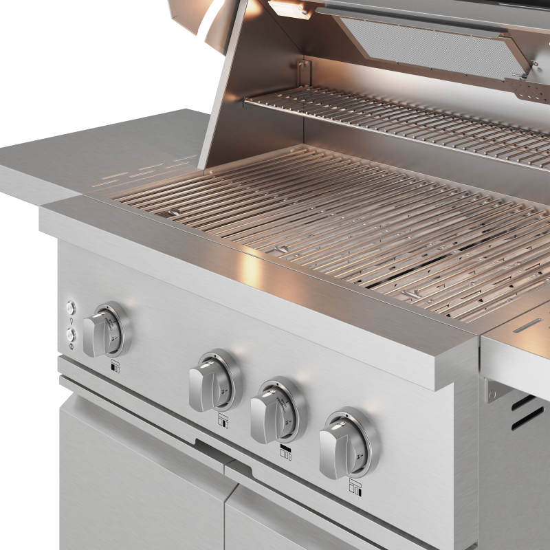 32 Inch Freestanding/built-in Gas Grill Gordon Ramsay Collection RBG3201