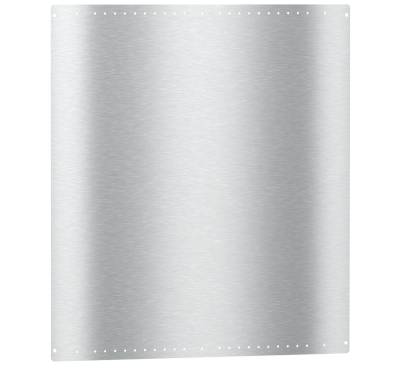 Backsplash for combining a Range Hood and a Range/Rangetop. RBS36