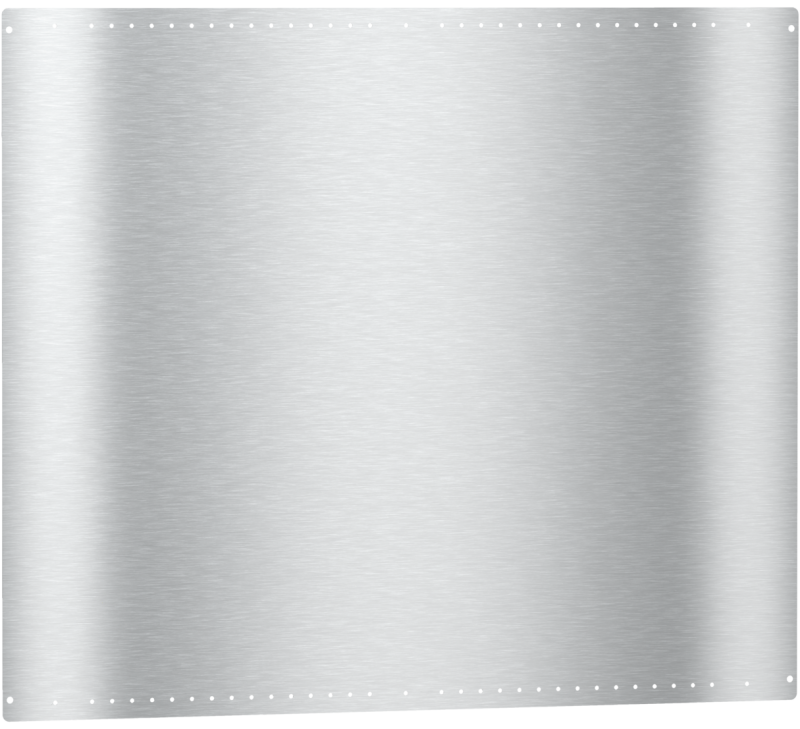 Backsplash for combining a Range Hood and a Range/Rangetop. RBS48