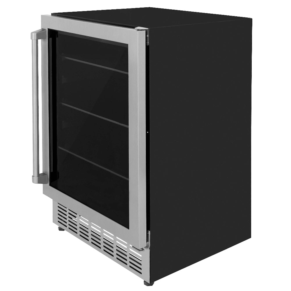 24 In. Monument 154 Can Beverage Fridge In Stainless Steel RBVUS24