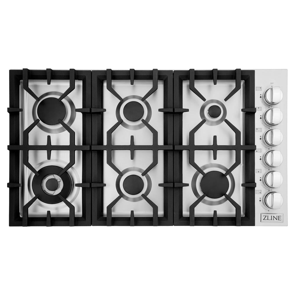 36 In. Gas Cooktop With 6 Burners RC36