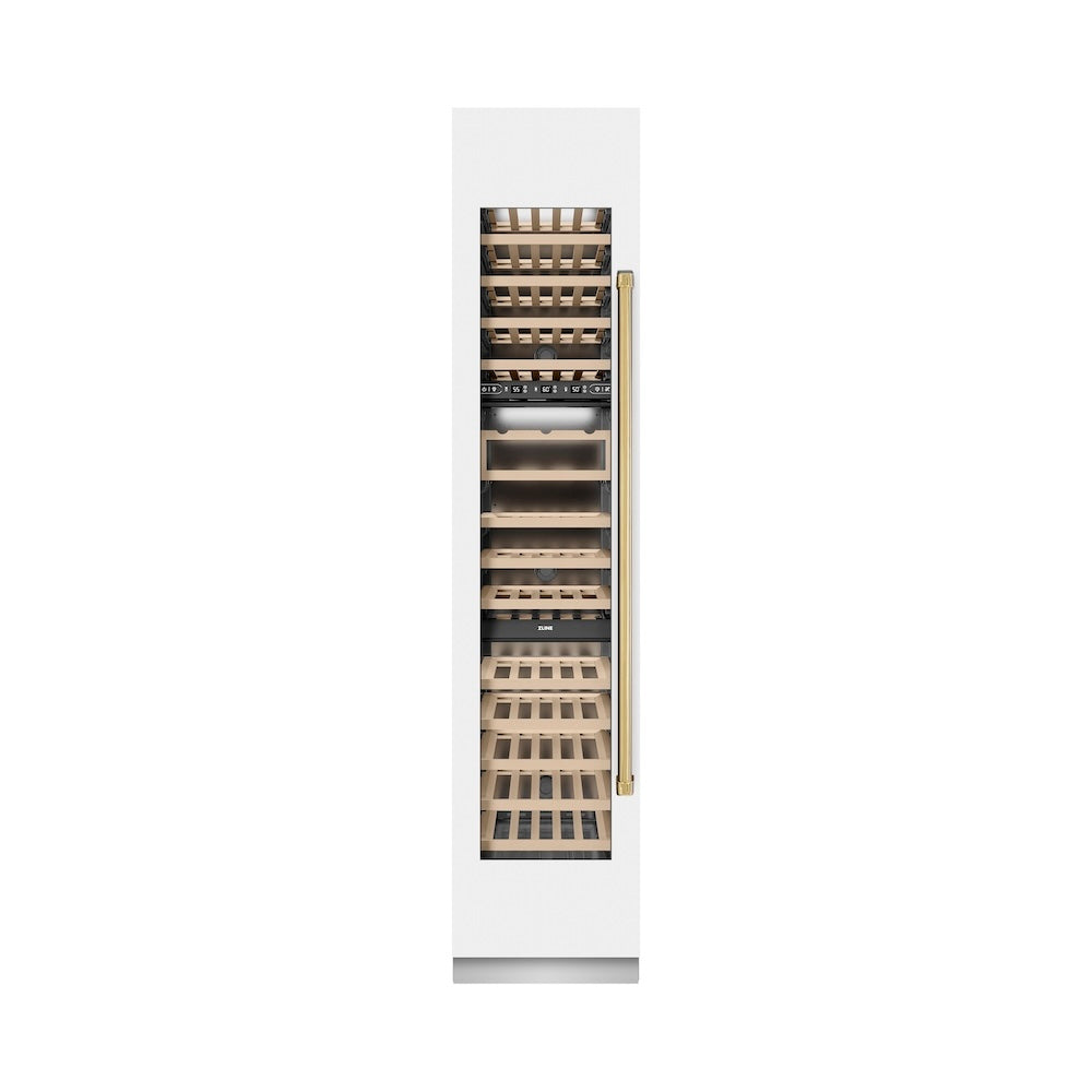 Autograph Edition 18 in. 9.0 cu. ft. Triple Zone 68 Bottle Left Hinge Column Wine Cooler RCWVLZWM18G