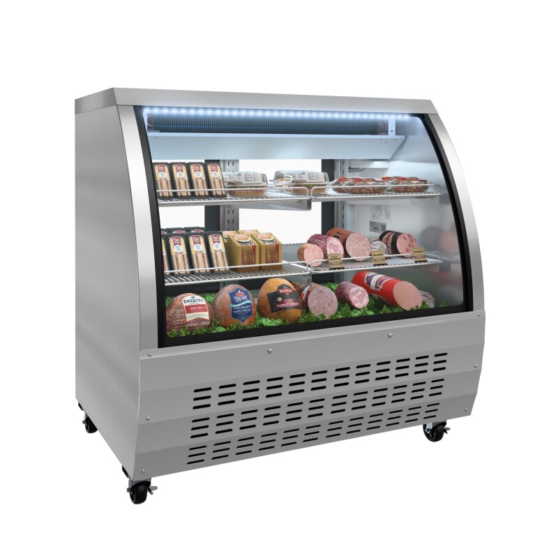 47 in. Deli Display Refrigerator - 18 Cu Ft RD18CSS, product image 2 of 13