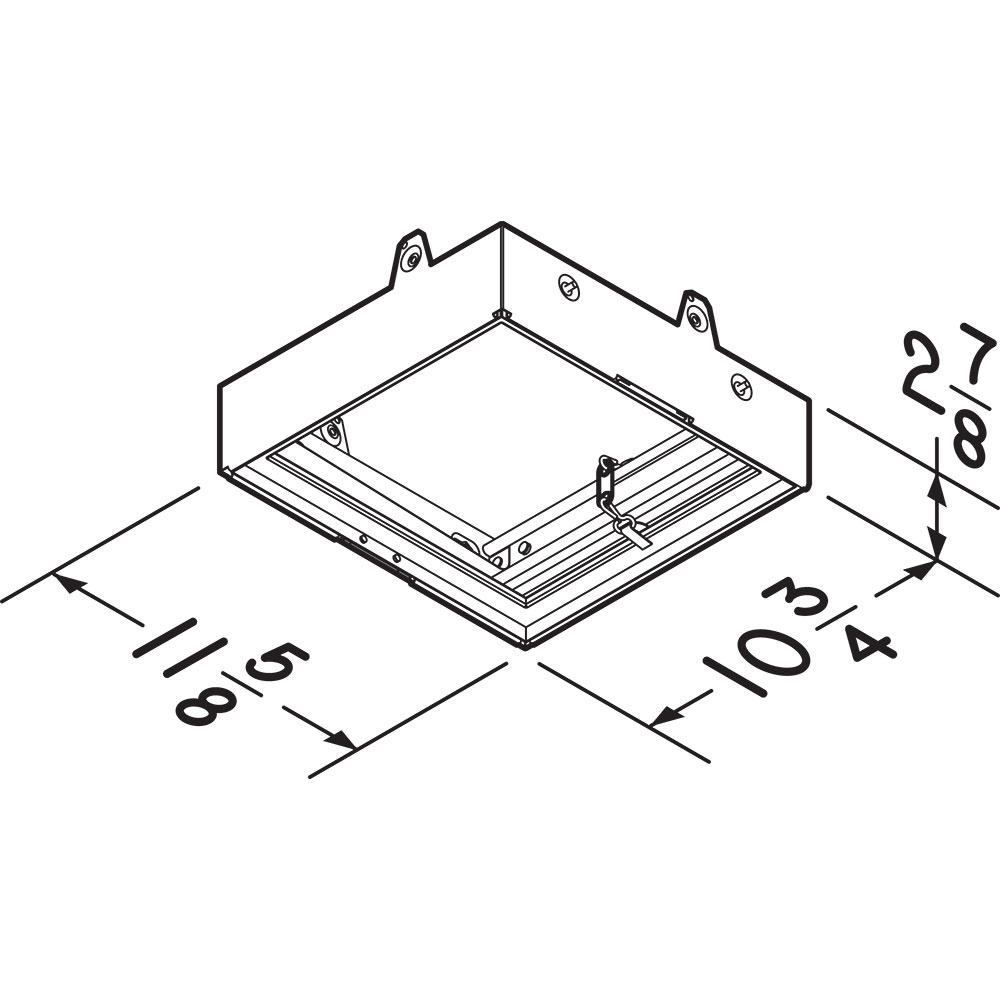 Broan-NuTone Premium Radiation Damper for LoProfile DC Ventilation Fans RDF2