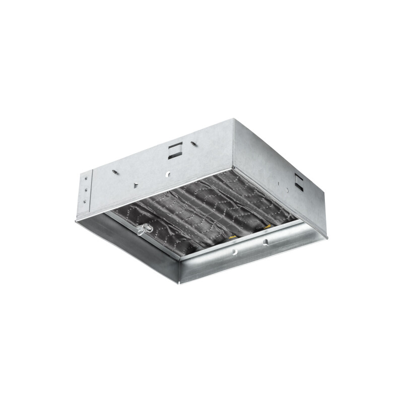 Premium radiation damper for use with QTXE110150DC Series ventilation fans RDFU1