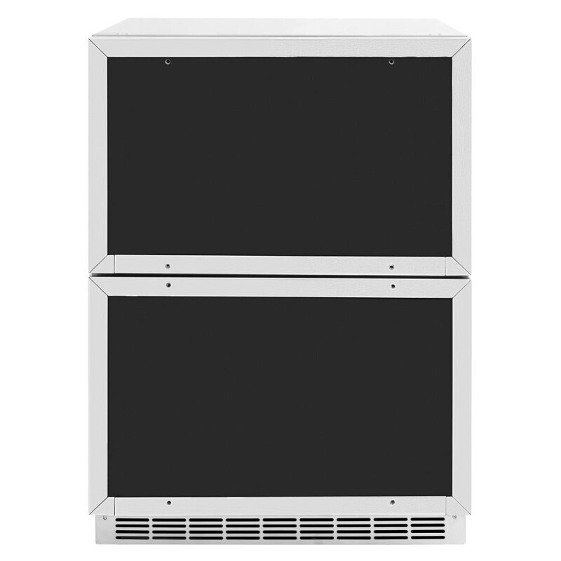 24 In. Touchstone 168 Can Outdoor-rated Dual Refrigerator Drawer With Panel-ready Doors RDSPO24