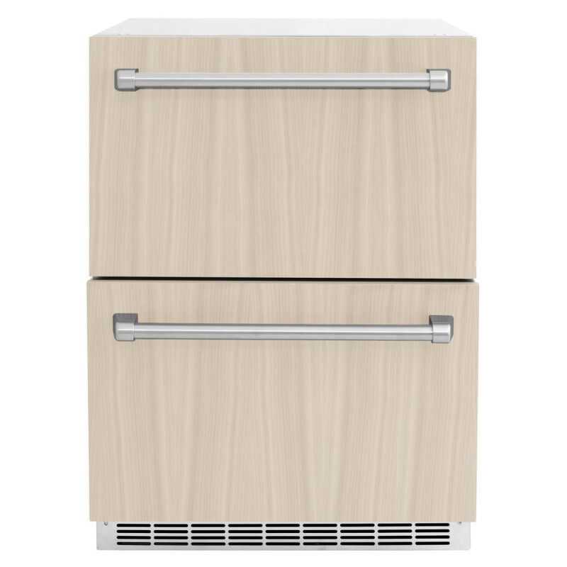 24 In. Touchstone 168 Can Outdoor-rated Dual Refrigerator Drawer With Panel-ready Doors RDSPO24