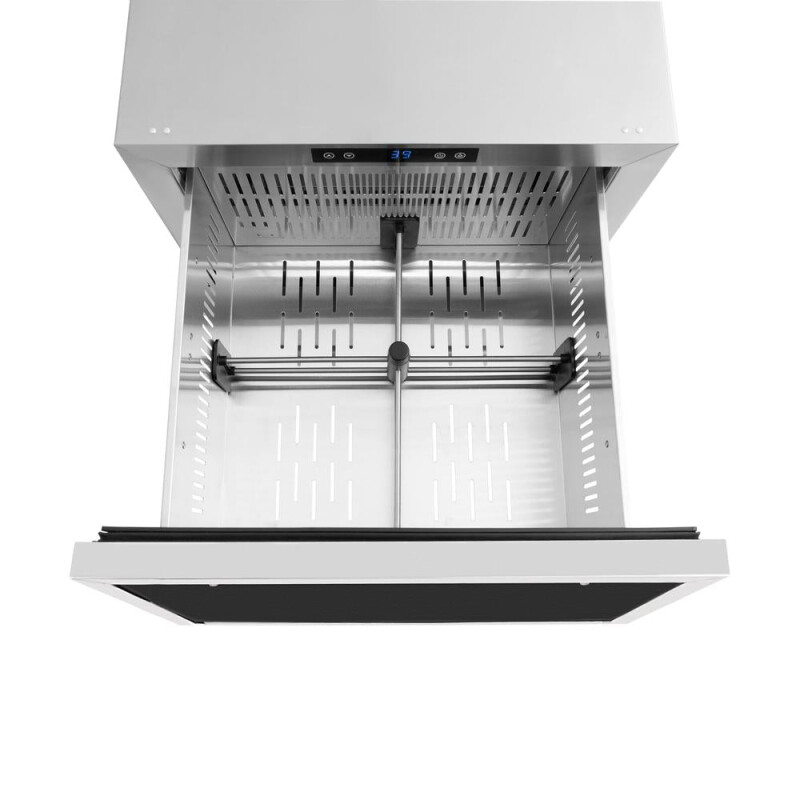 24 In. Touchstone 168 Can Outdoor-rated Dual Refrigerator Drawer With Panel-ready Doors RDSPO24