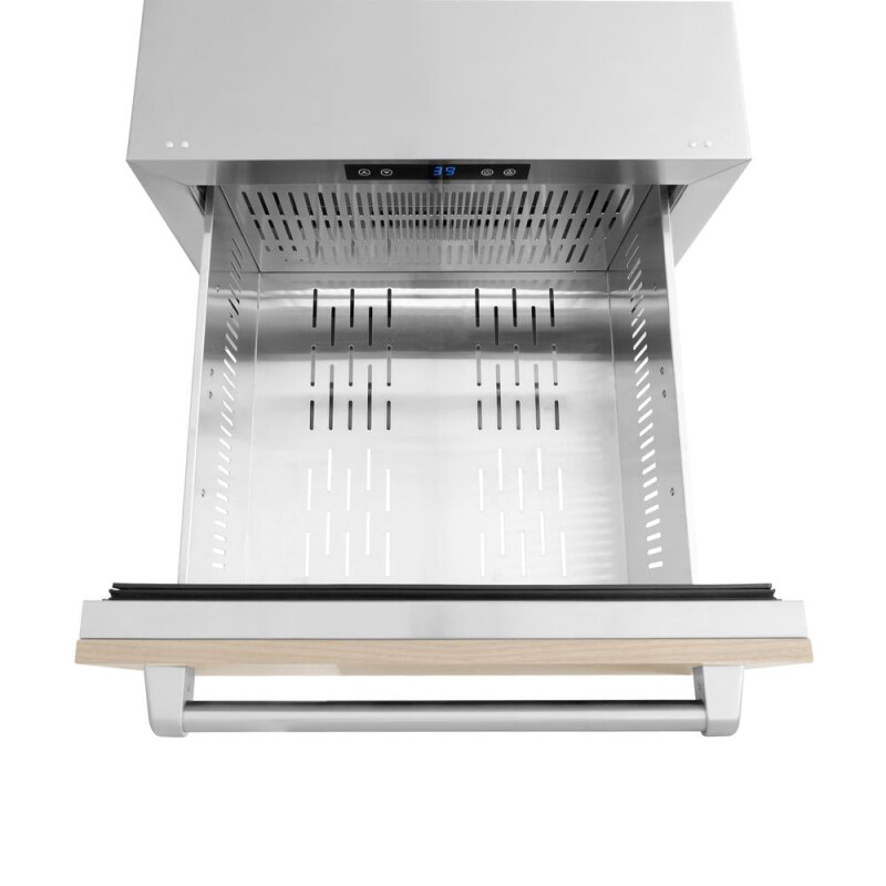 24 In. Touchstone 168 Can Outdoor-rated Dual Refrigerator Drawer With Panel-ready Doors RDSPO24