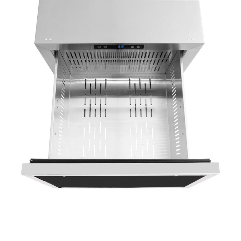 24 In. Touchstone 168 Can Outdoor-rated Dual Refrigerator Drawer With Panel-ready Doors RDSPO24