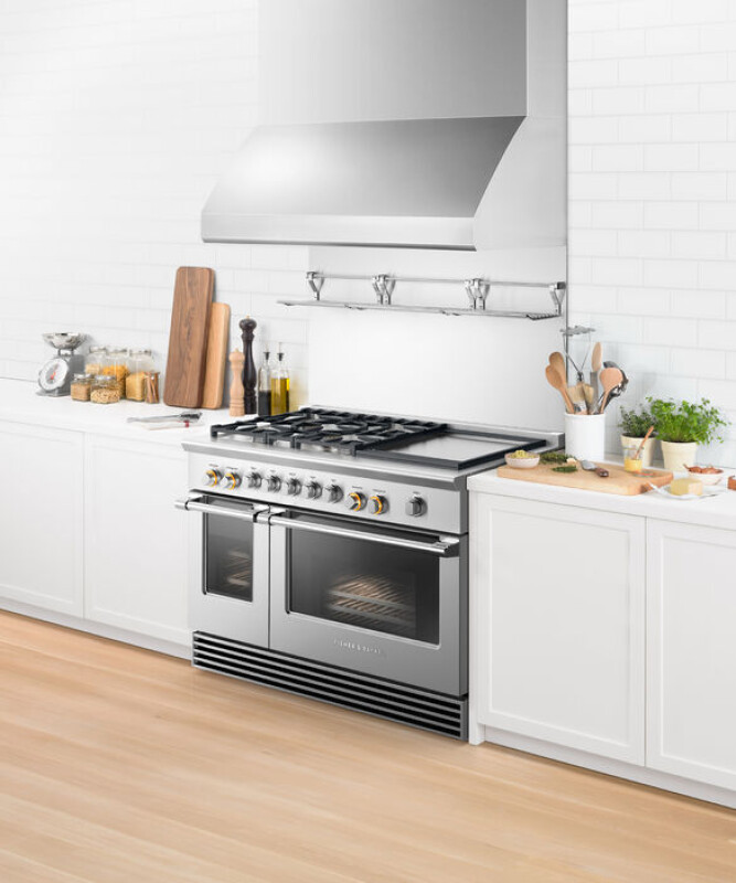 Dual Fuel Range, 48", 5 Burners with Griddle RDV2485GDNN