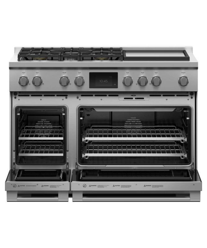 Dual Fuel Range, 48", 5 Burners with Griddle, Self-cleaning, LPG RDV3485GDL
