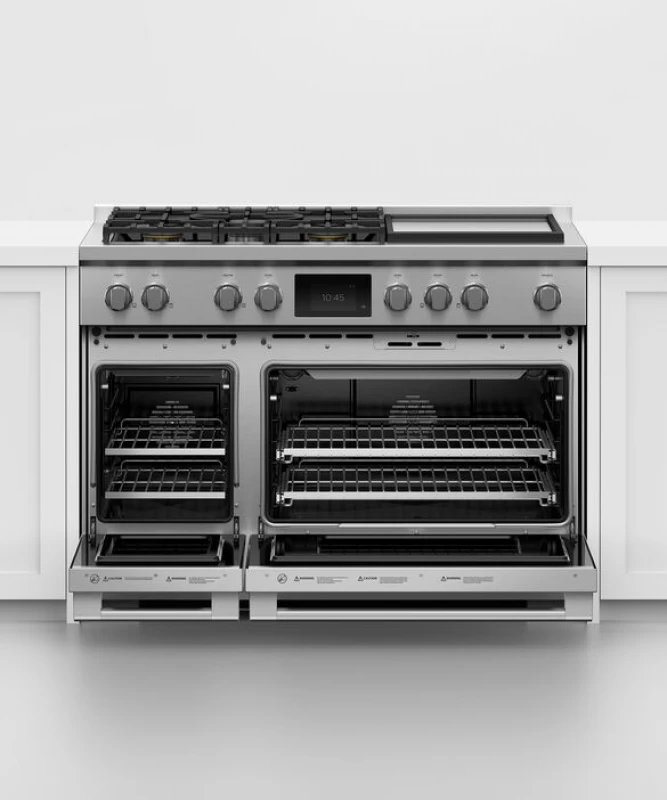 Dual Fuel Range, 48", 5 Burners with Griddle, Self-cleaning, LPG RDV3485GDL
