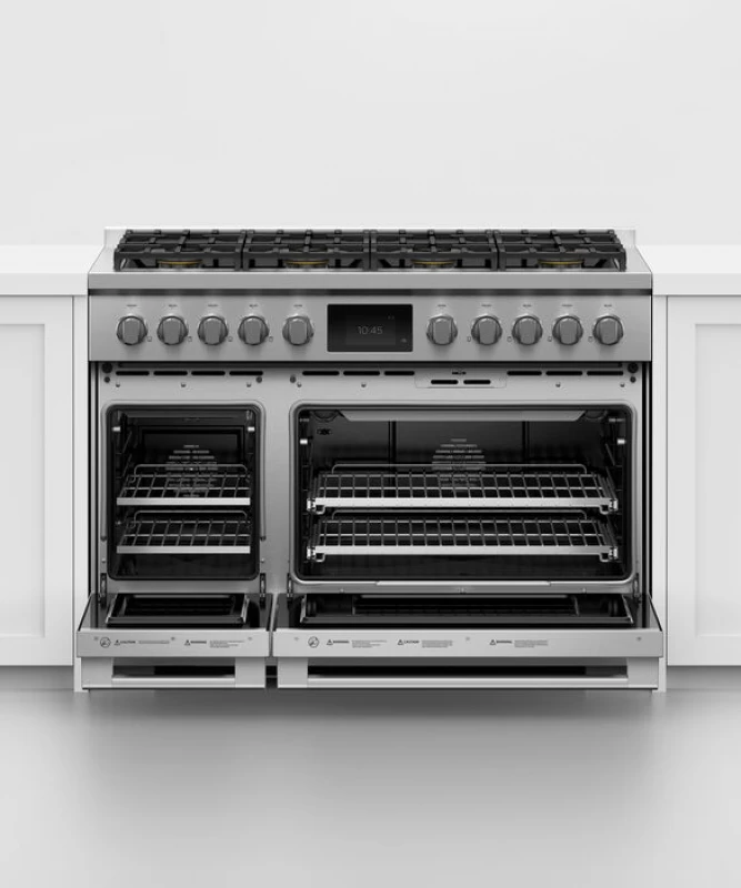 48" Series 9 Professional 8 Burner Dual Fuel Self-Cleaning Range, Natural Gas RDV3488N