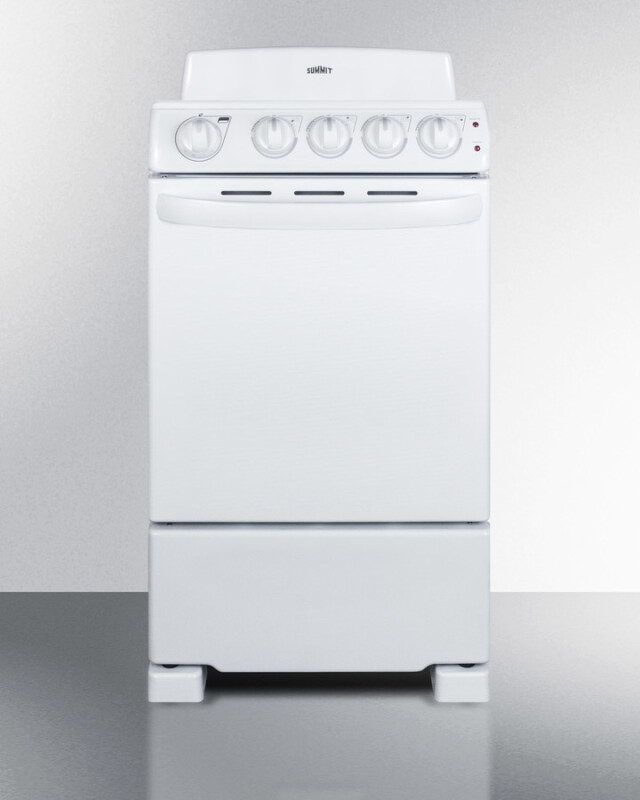 20" Wide Electric Coil Range view 8