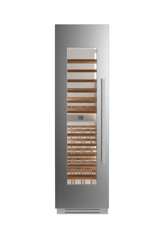 24" Built-in Wine Cellar column - Stainless - Left swing door REF24WCPIXL23