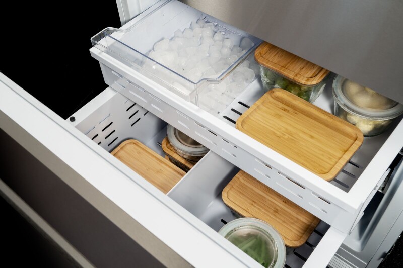 30" Built-in Bottom Mount Refrigerator with Ice Maker view 5