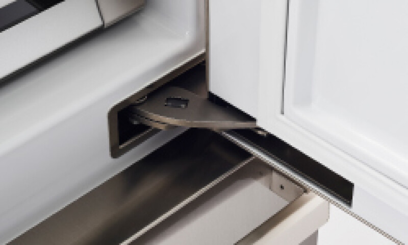 30 inch built-in Bottom Mount Refrigerator with ice maker view 2