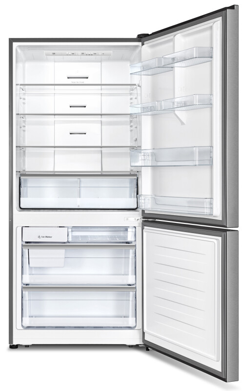31 inch Freestanding Bottom Mount Refrigerator with Ice Maker REF31BMFIXNV