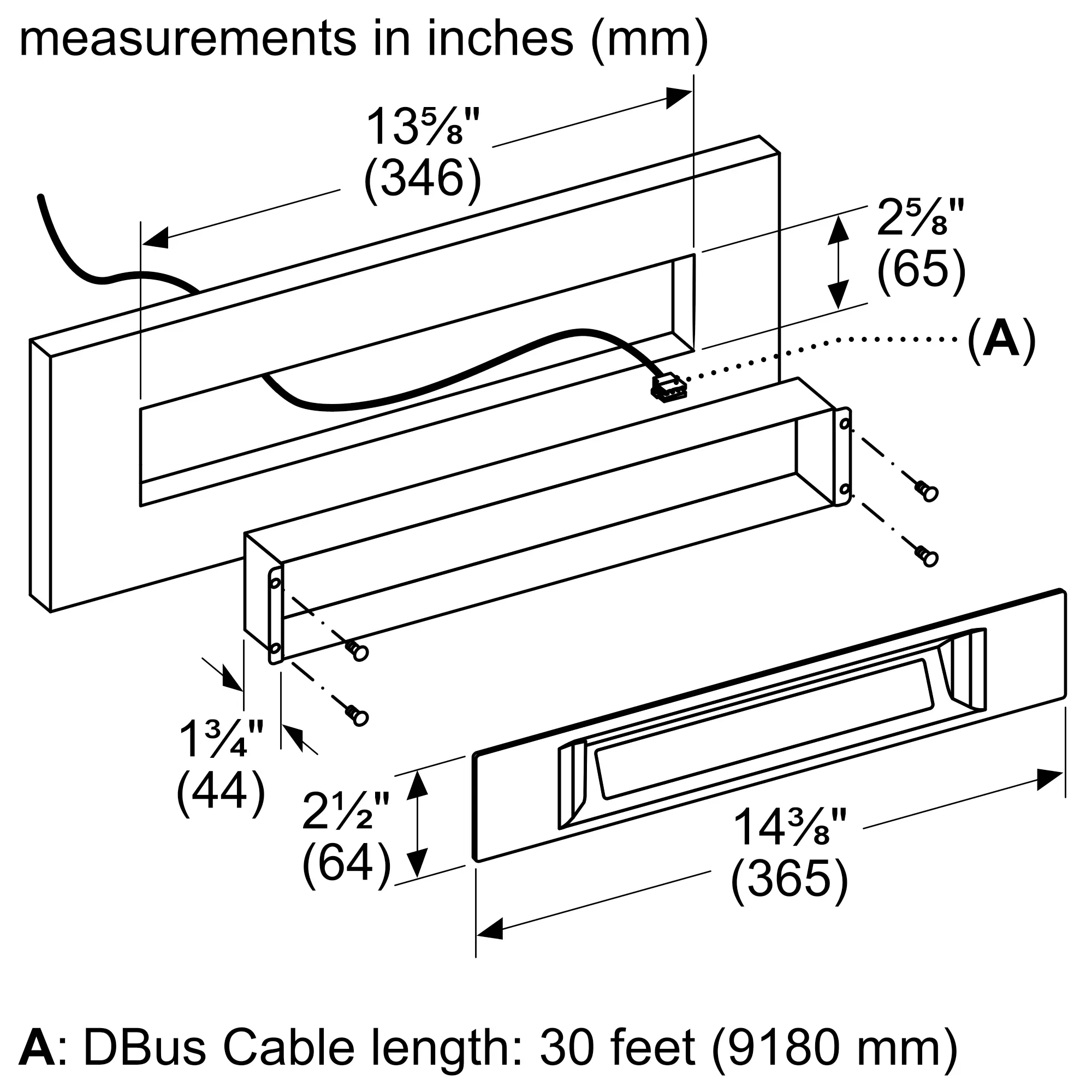 Accessory For Control 332 Mm REMCPW