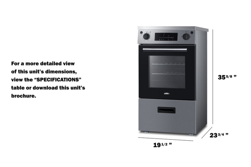 20" Wide Induction Range REN20SS4