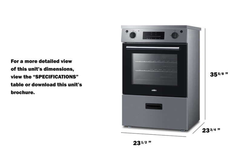 24" Wide Induction Range REN24SS7