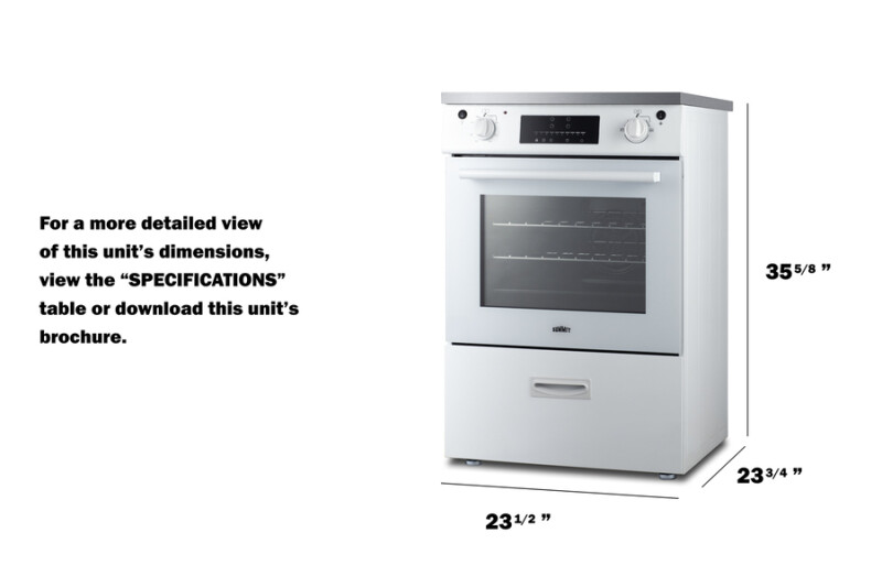 24" Wide Induction Range REN24W5