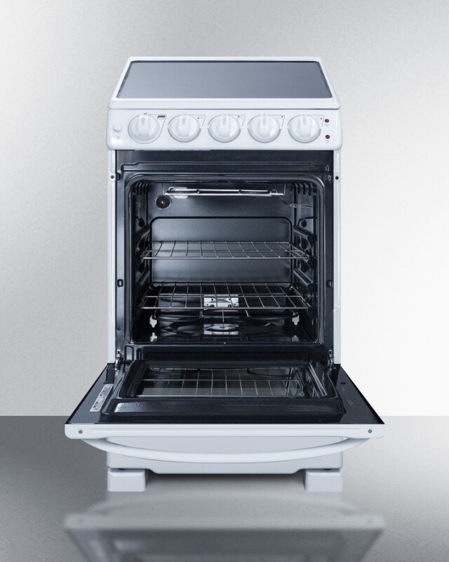 20" Wide Electric Smooth-Top Range view 2
