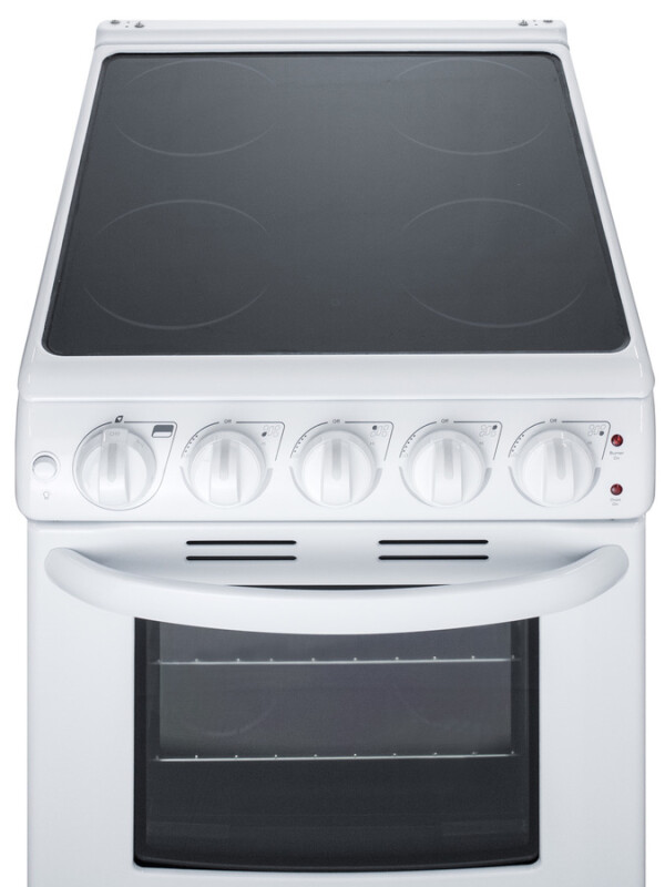 20" Wide Electric Smooth-Top Range view 4