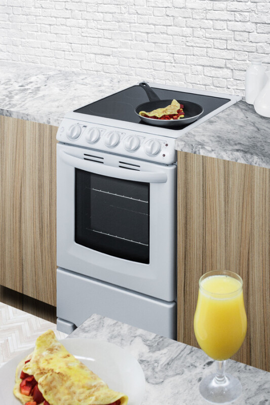 20" Wide Electric Smooth-Top Range view 5