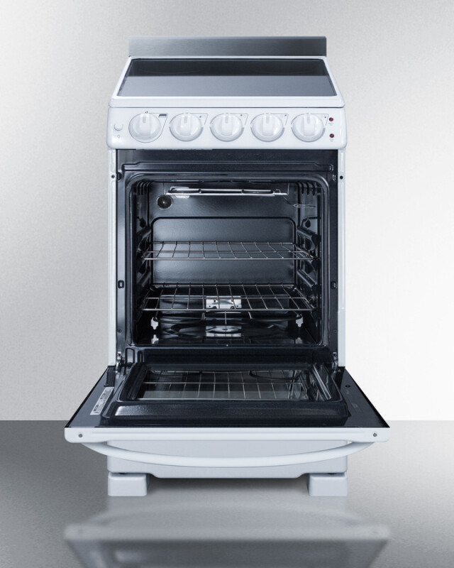 20" Wide Electric Smooth-Top Range view 9