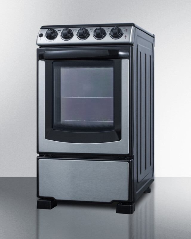 20" Wide Electric Smooth-Top Range view 2