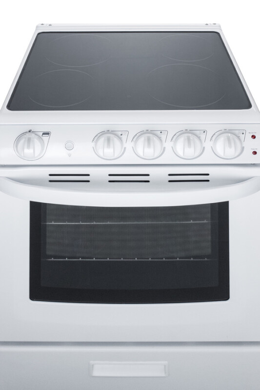 24" Wide Electric Smooth-Top Range view 2