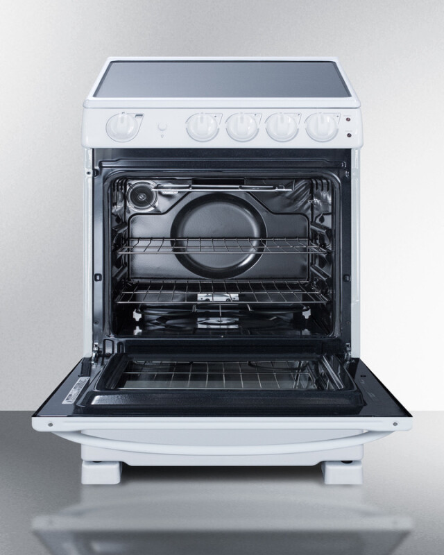 24" Wide Electric Smooth-Top Range view 4