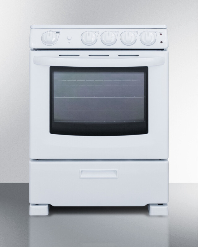 24" Wide Electric Smooth-Top Range view 6