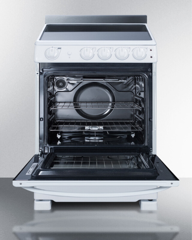 24" Wide Electric Smooth-Top Range view 8