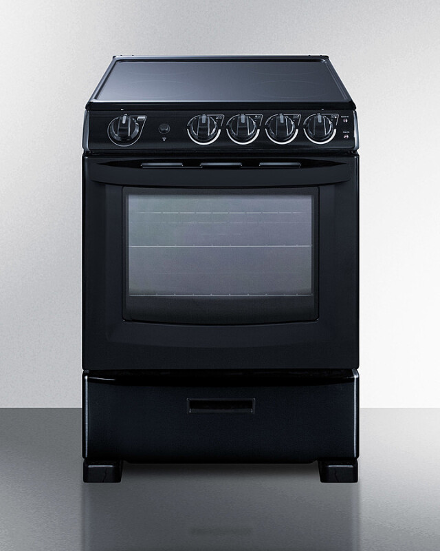 24" Wide Electric Smooth-Top Range REX2431BRT